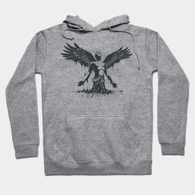 Fallen Angels Hoodie by Conqcreate Design